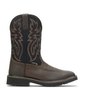 Wolverine Men's Rancher Waterproof Steel-Toe Wellington Leather W10765 9 M